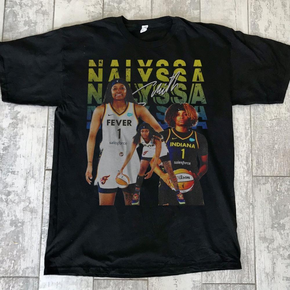 Nalyssa Smith - Indiana Fever - Wnba - Unisex Black T-Shirt